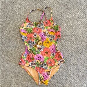 cat and Jack Floral girls Swimwear